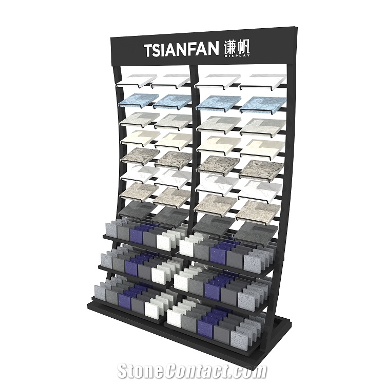 Stone Metal Display Rack