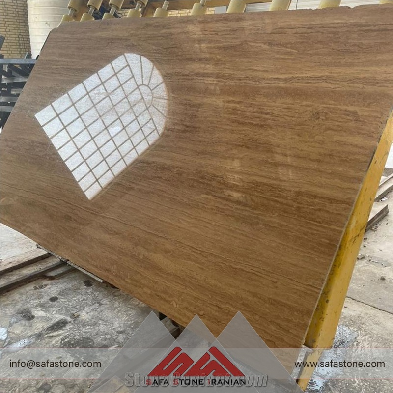 Noce Vein Cut Travertine Slabs