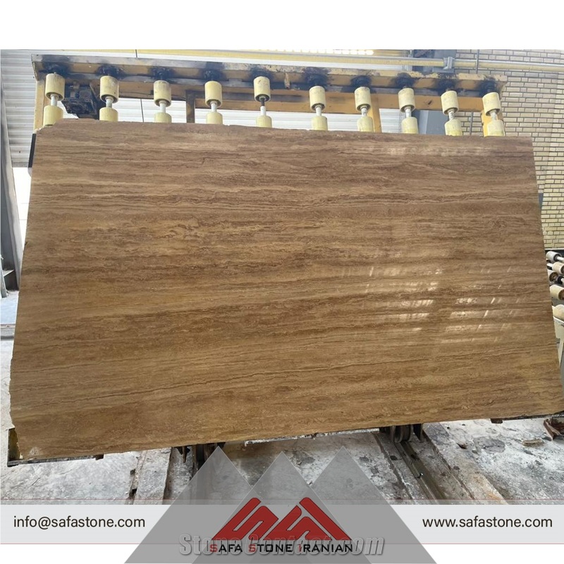 Noce Vein Cut Travertine Slabs