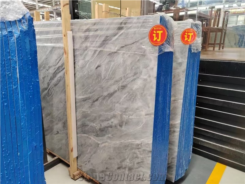 Elegant Space Gray Marble Luxury Modern Design Slabs Tiles