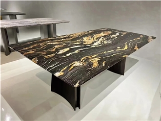 ES Black Fusion Granite Slabs