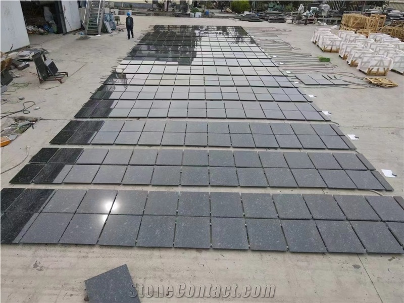 ES Hot Sale Butterfly Green Granite Tiles For Floor, Wall