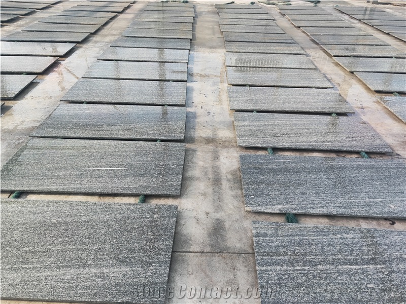 Nero Santiago Granite Floor Tile