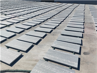 Nero Santiago Granite Floor Tile