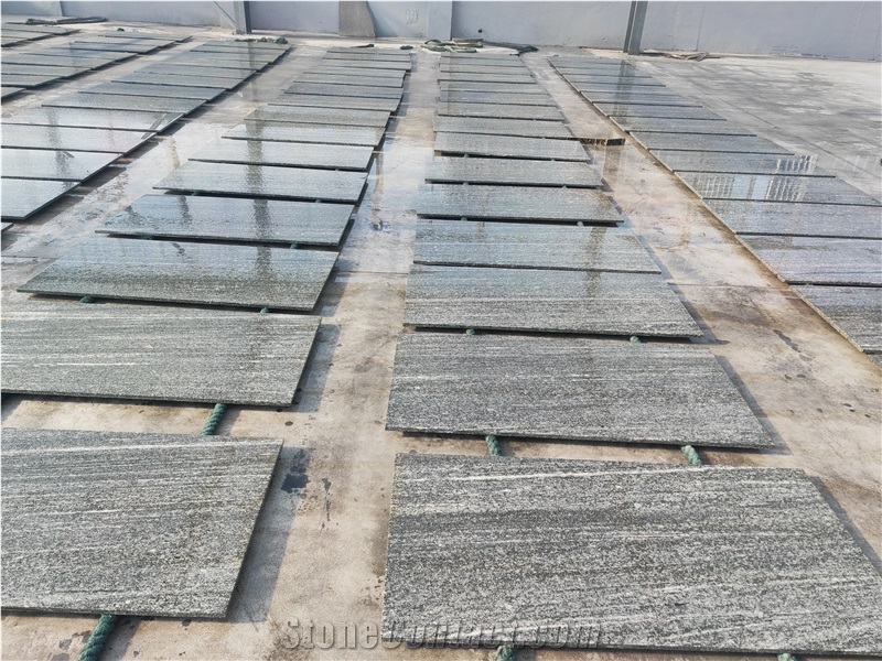 Nero Santiago Granite Floor Tile