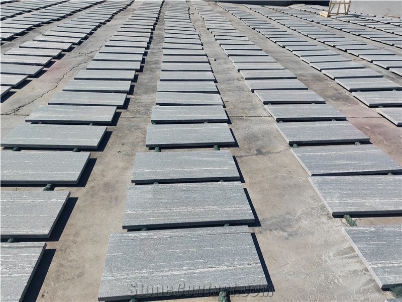 Nero Santiago Granite Floor Tile