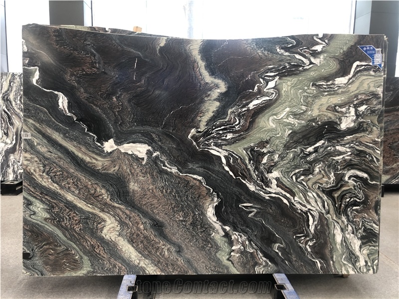 Italy Multicolor Violet Butterfly Marble  Slabs