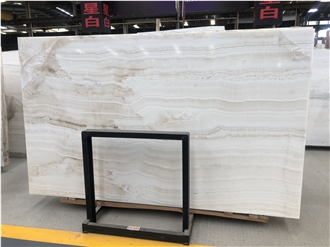 Turkey White Vanilla Onyx Slabs
