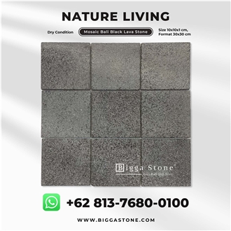 Bali Black Volcanic Lava Stone Tiles Bali Black Volcanic Lava Stone Tiles