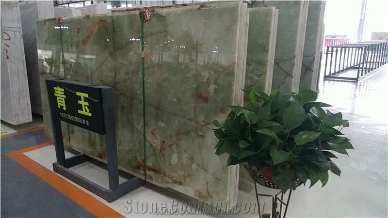 Afghan Green Onyx Slab