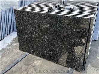 Black Crystal Granite Slab