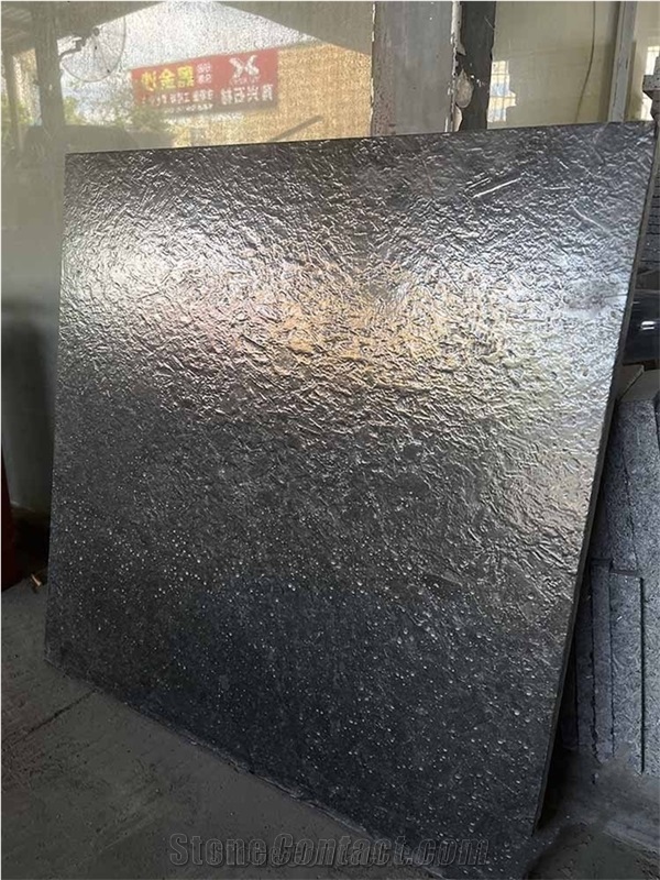 Black Crystal Granite Slab