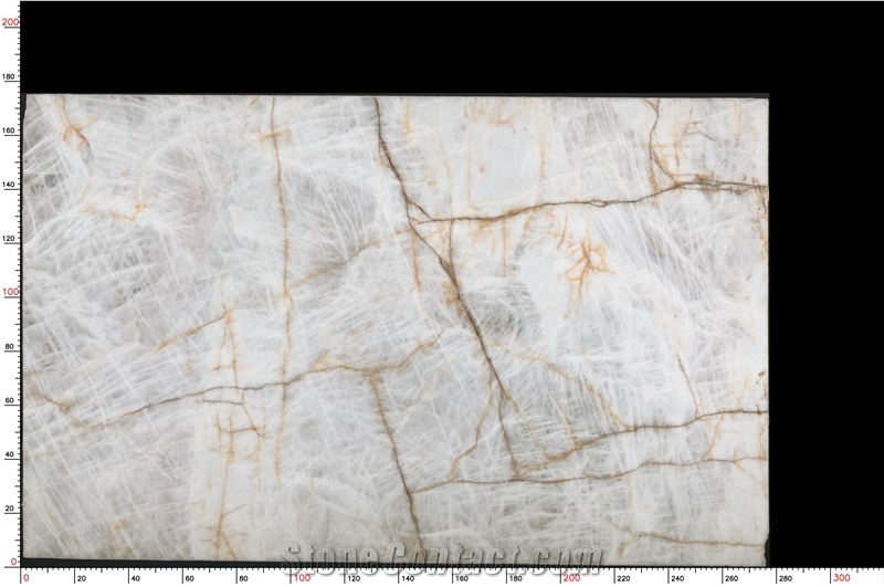 Cristallo Gold Quartzite Slab