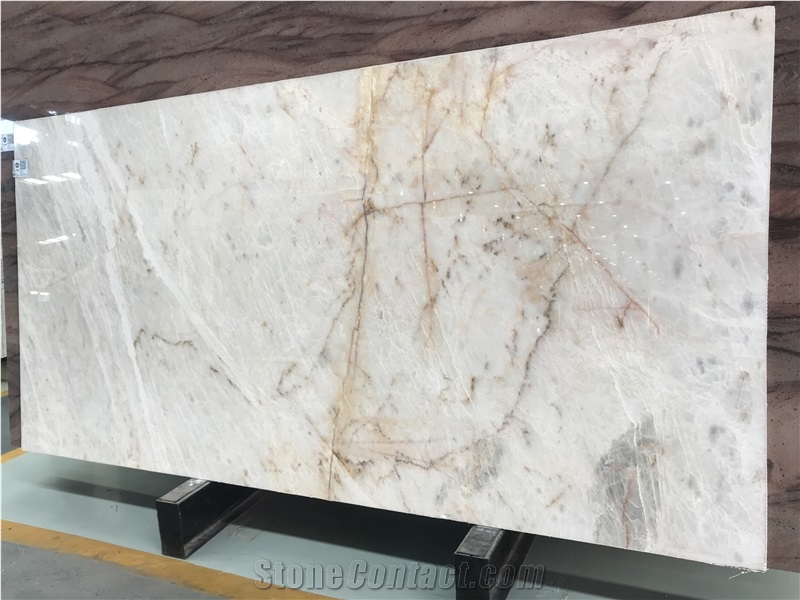 Cristallo Gold Quartzite Slab