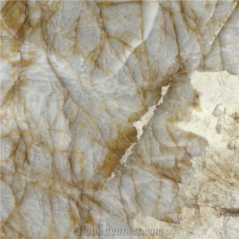 Cristallo Gold Quartzite Tile