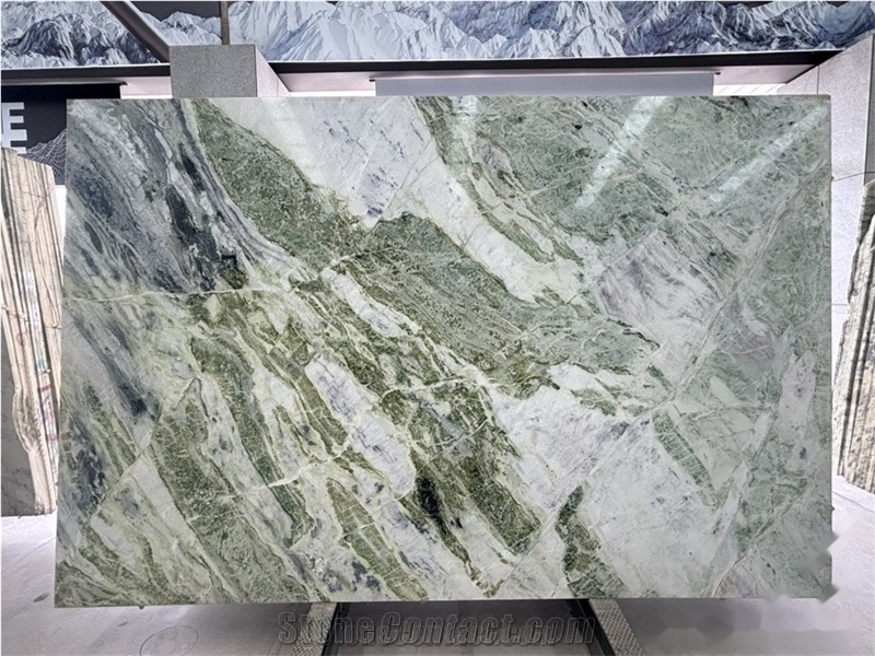Emerald Jade Marble Slab