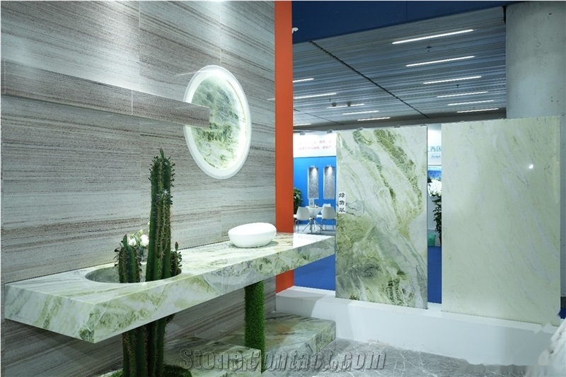 Emerald Jade Marble Finished Product
