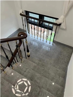 Galaxy Gray Marble Finished Product