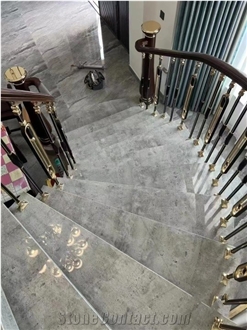 Galaxy Gray Marble Finished Product