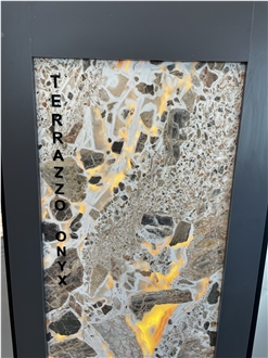 Terrazzo Onyx Slab