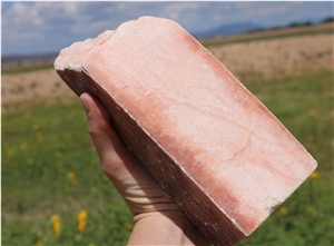 Pink Salmon Alabaster Boulders