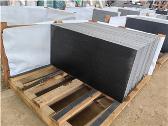 Black Basalt Tiles Flamed Finished Stone