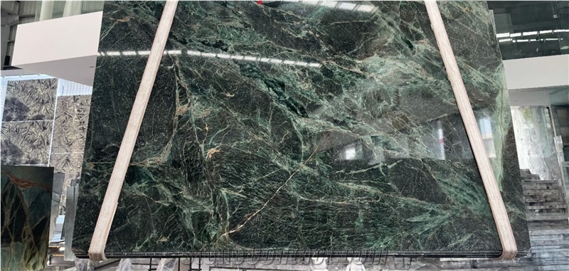 Beautiful  Verde Alpi Marble Tiles 2Cm Slabs, Polished