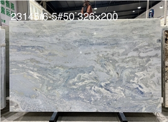 Blue Crystal Marble Slabs