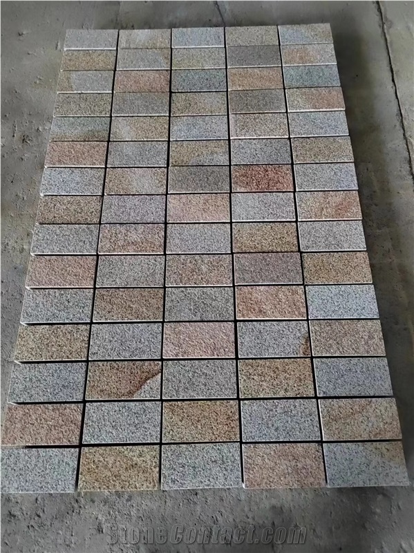 Sunset G682 Granite Colorful Pavement Setts