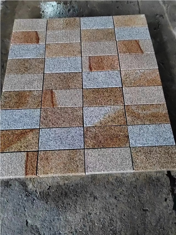 Sunset G682 Granite Colorful Pavement Setts