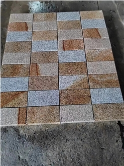 Sunset G682 Granite Colorful Pavement Setts