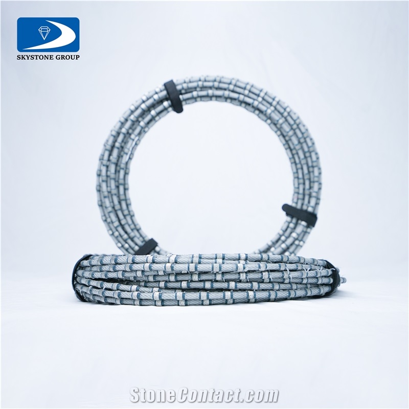 Skystone Sharp Beads Mono Wire For Granite Profiling