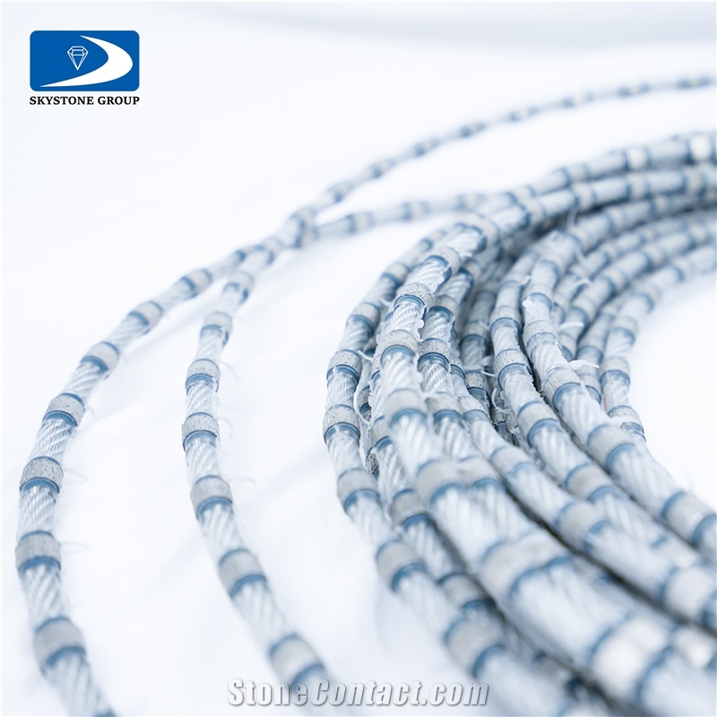 Skystone Sharp Beads Mono Wire For Granite Profiling