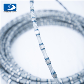 Skystone Sharp Beads Mono Wire For Granite Profiling