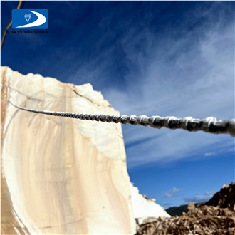Skystone Super Cable Quarry Wire For Granite