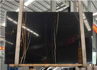 Higher Quality Nero St Laurent Marble Slabs