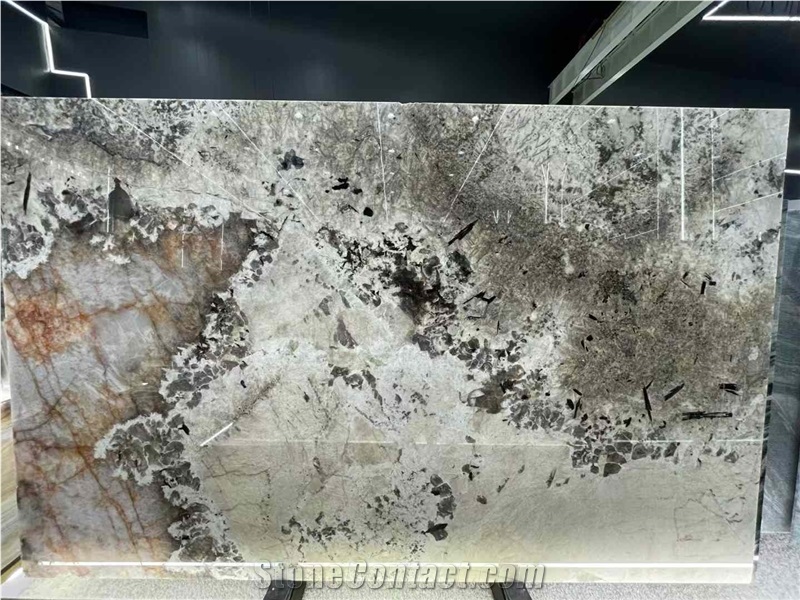 Higher Quality Pandora White Granite Slabs