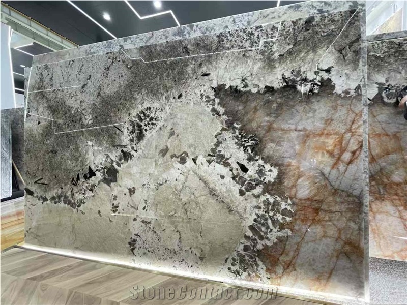 Higher Quality Pandora White Granite Slabs