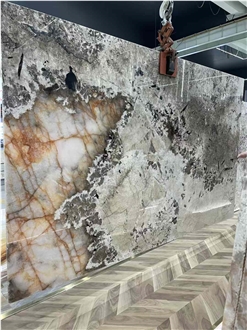 Higher Quality Pandora White Granite Slabs