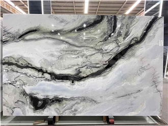 Hot Sale Panda White Marble Slabs