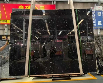 Natural Stone China Nero Marquina Marble Slabs