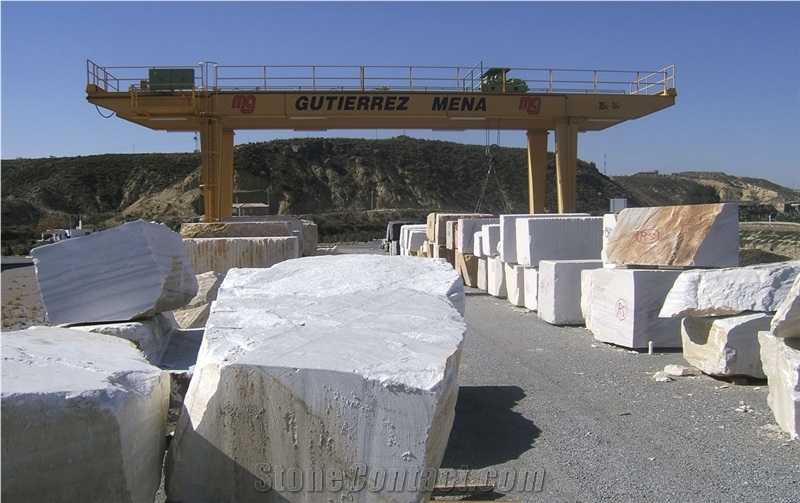 Blanco Macael Marble Quarry