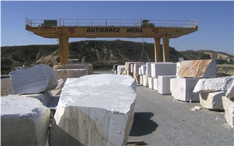 Blanco Macael Marble Quarry