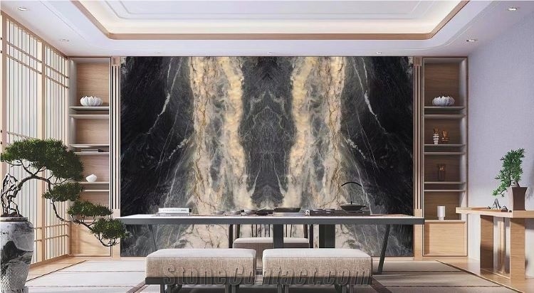 Adamant Crystal Quartzite Slabs For Interior Design