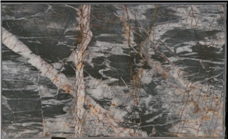 Grey Bayou Quartzite Slabs Wall Tiles