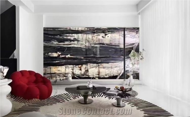 Grey Bayou Quartzite Slabs Wall Tiles