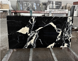 Noir Grand Antique Mable Slabs, Floor Tile