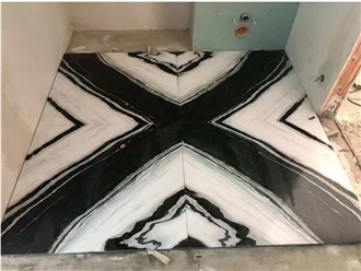 Panda White Marble Stair Steps