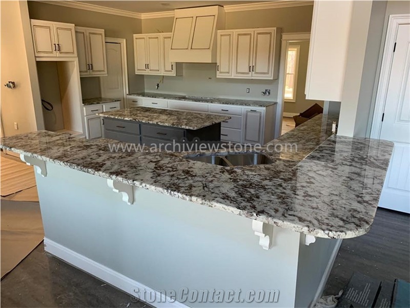 Silver Fox Granite Slabs
