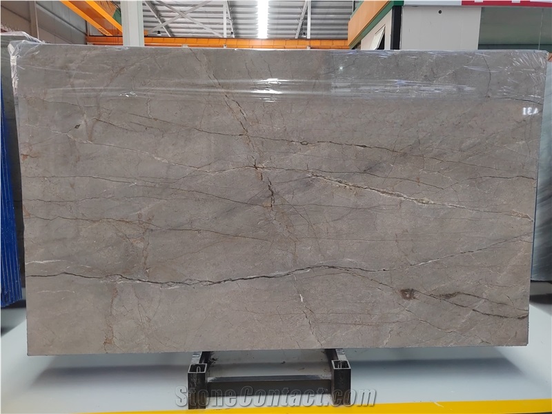 Silver Roots Marble Slabs For Bathroom Wall Tiles